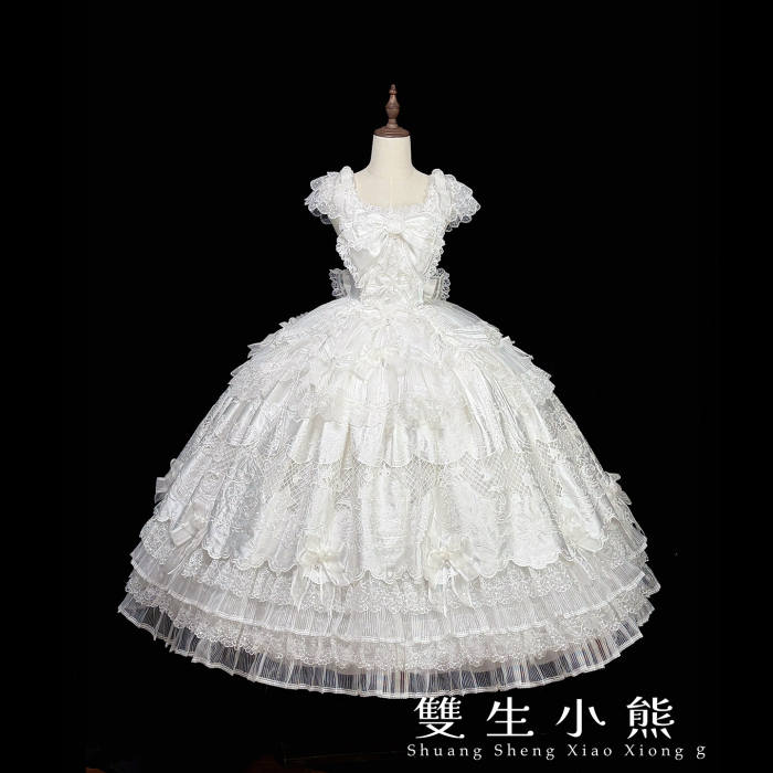 Alice Girl ～Promise Under the Galaxy～ Hime Lolita Long JSK and Blouse
