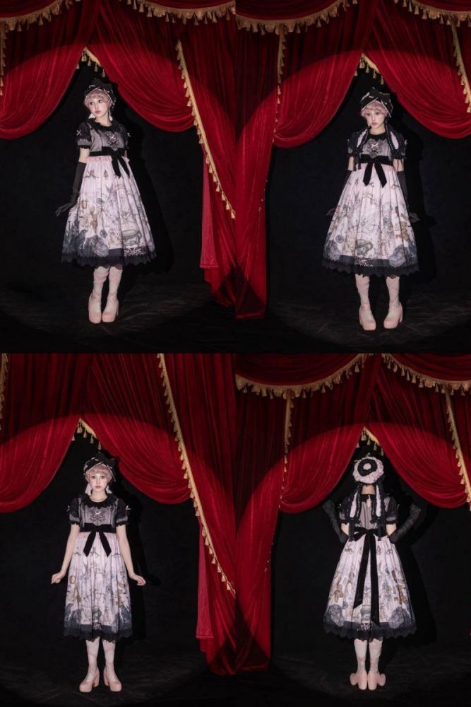 Hyq ～Symbiotic Doll～ Gothic Lolita High Waist OP