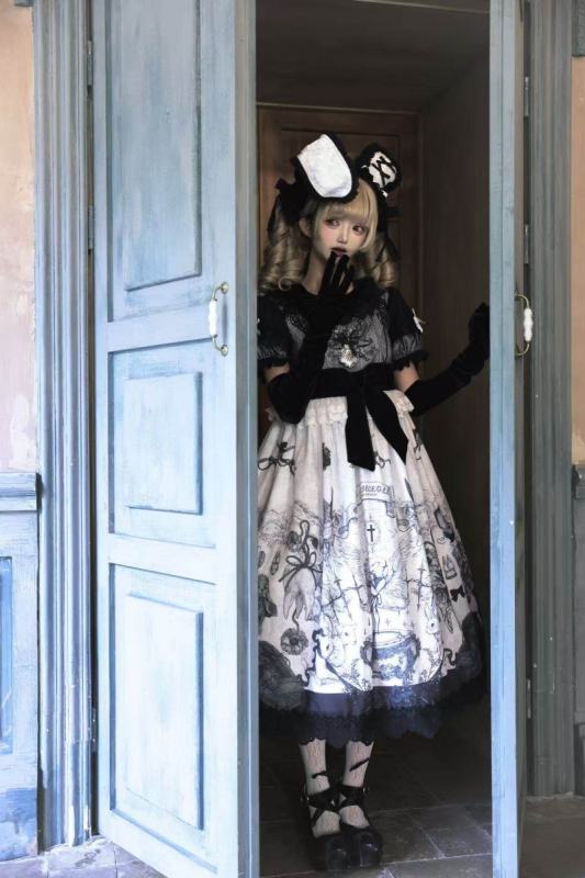Hyq ～Symbiotic Doll～ Gothic Lolita High Waist OP