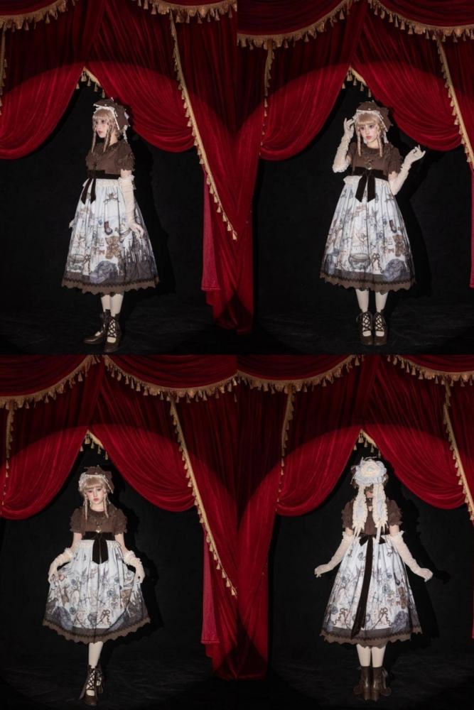 Hyq ～Symbiotic Doll～ Gothic Lolita High Waist OP