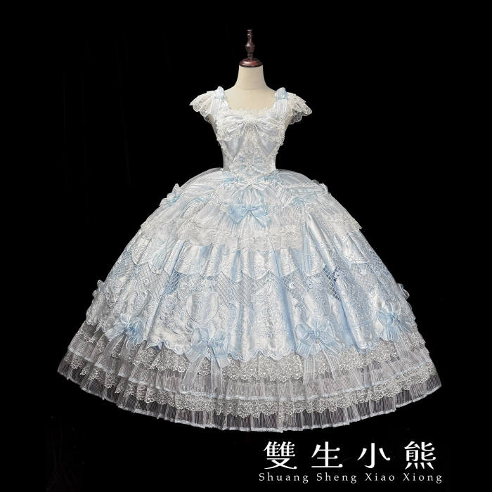 Alice Girl ～Promise Under the Galaxy～ Hime Lolita Long JSK and Blouse