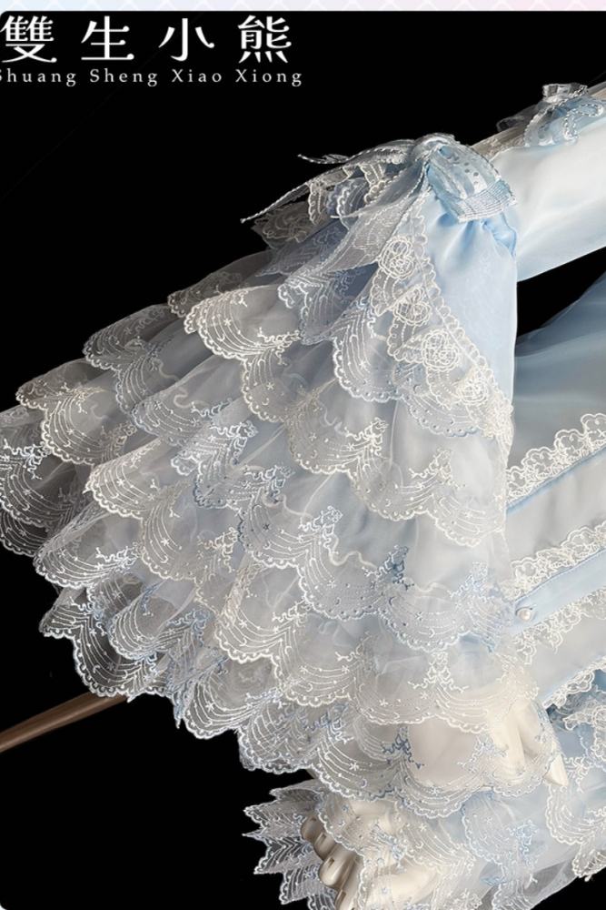 Alice Girl ～Promise Under the Galaxy～ Hime Lolita Long JSK and Blouse