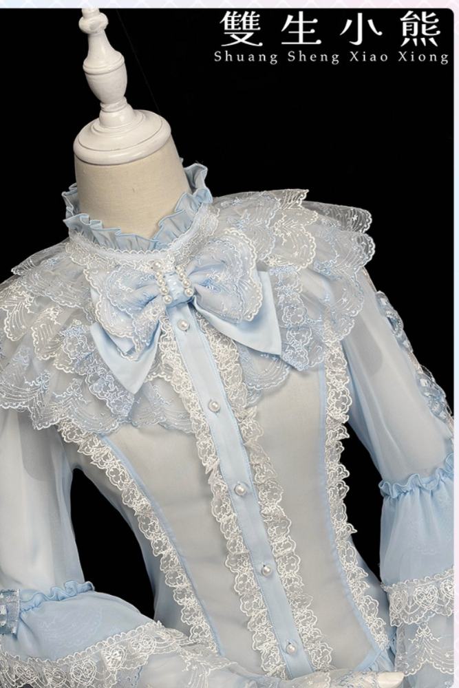 Alice Girl ～Promise Under the Galaxy～ Hime Lolita Long JSK and Blouse