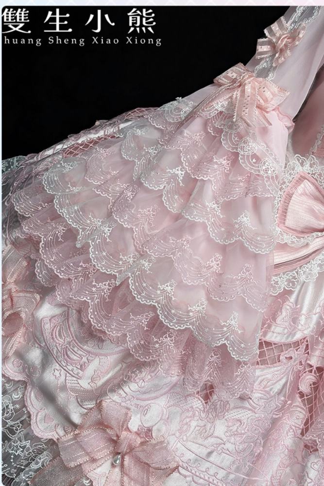 Alice Girl ～Promise Under the Galaxy～ Hime Lolita Long JSK and Blouse