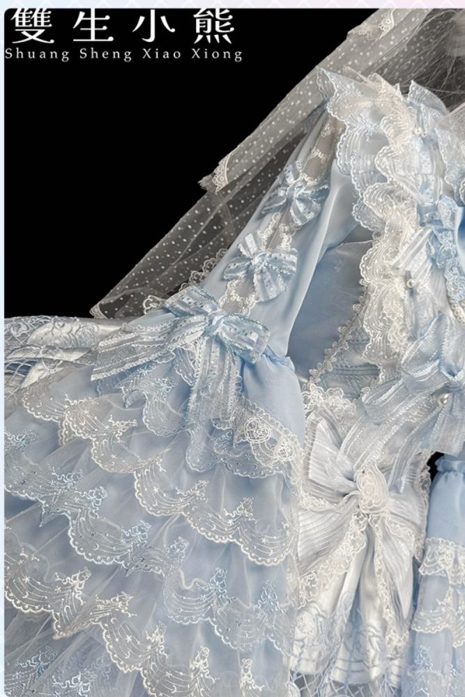 Alice Girl ～Promise Under the Galaxy～ Hime Lolita Long JSK and Blouse
