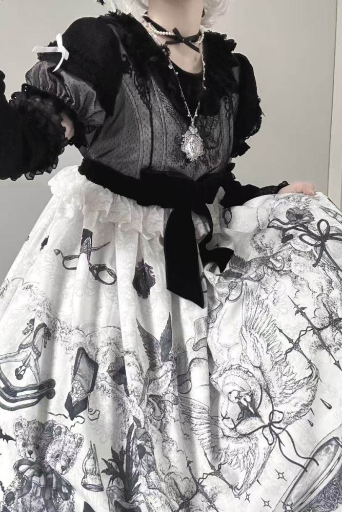 Hyq ～Symbiotic Doll～ Gothic Lolita High Waist OP
