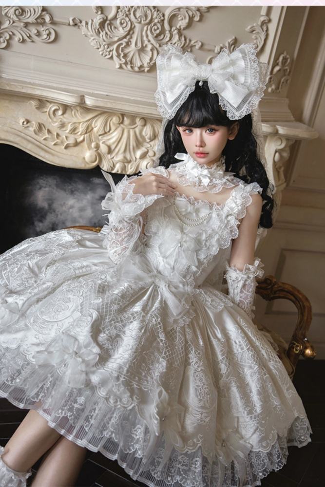 Alice Girl ～Promise Under the Galaxy～ Hime Lolita Long JSK and Blouse
