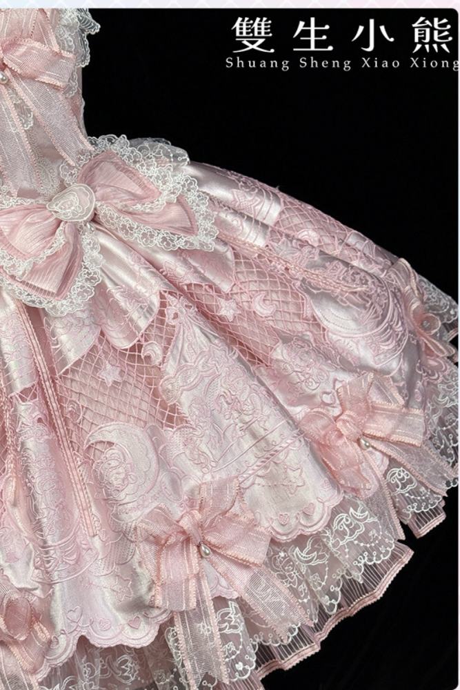 Alice Girl ～Promise Under the Galaxy～ Hime Lolita Long JSK and Blouse