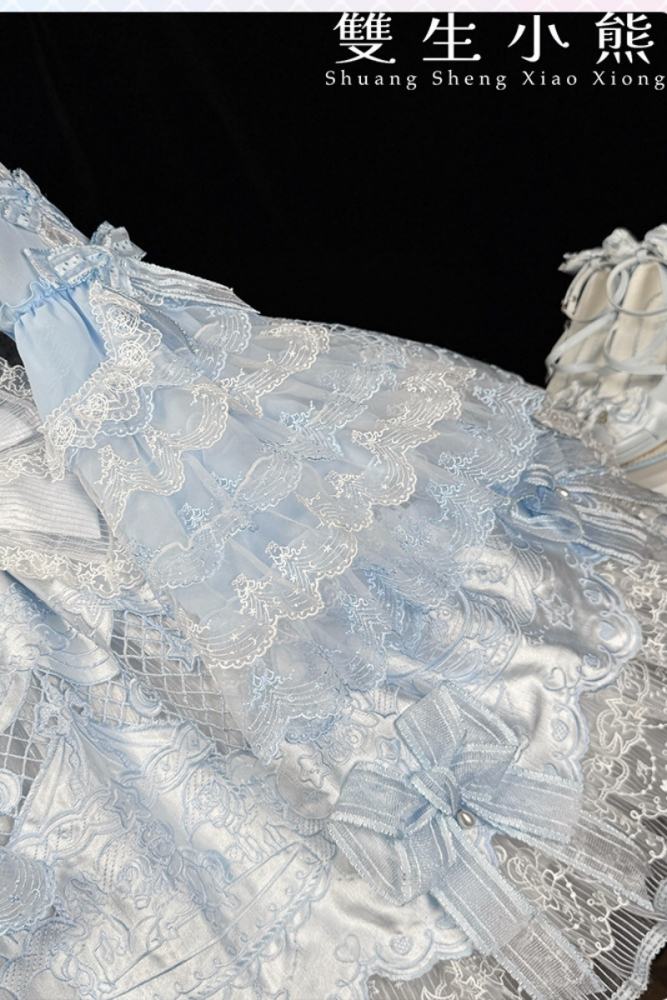 Alice Girl ～Promise Under the Galaxy～ Hime Lolita Long JSK and Blouse
