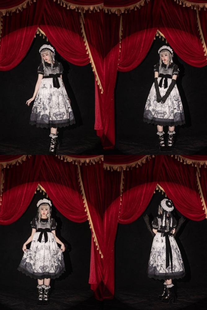 Hyq ～Symbiotic Doll～ Gothic Lolita High Waist OP