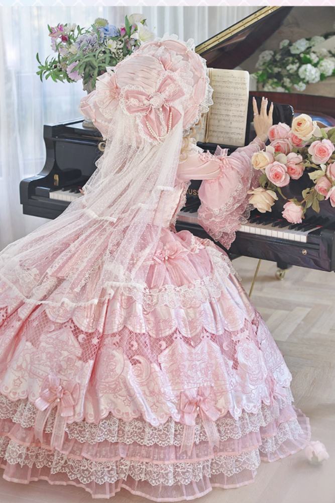 Alice Girl ～Promise Under the Galaxy～ Hime Lolita Long JSK and Blouse