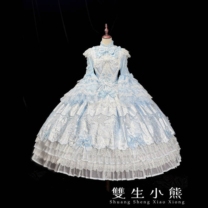 Alice Girl ～Promise Under the Galaxy～ Hime Lolita Long JSK and Blouse