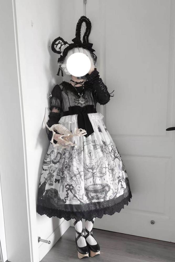 Hyq ～Symbiotic Doll～ Gothic Lolita High Waist OP
