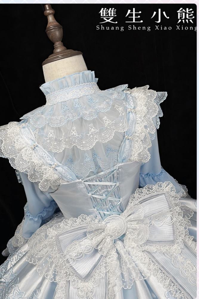 Alice Girl ～Promise Under the Galaxy～ Hime Lolita Long JSK and Blouse