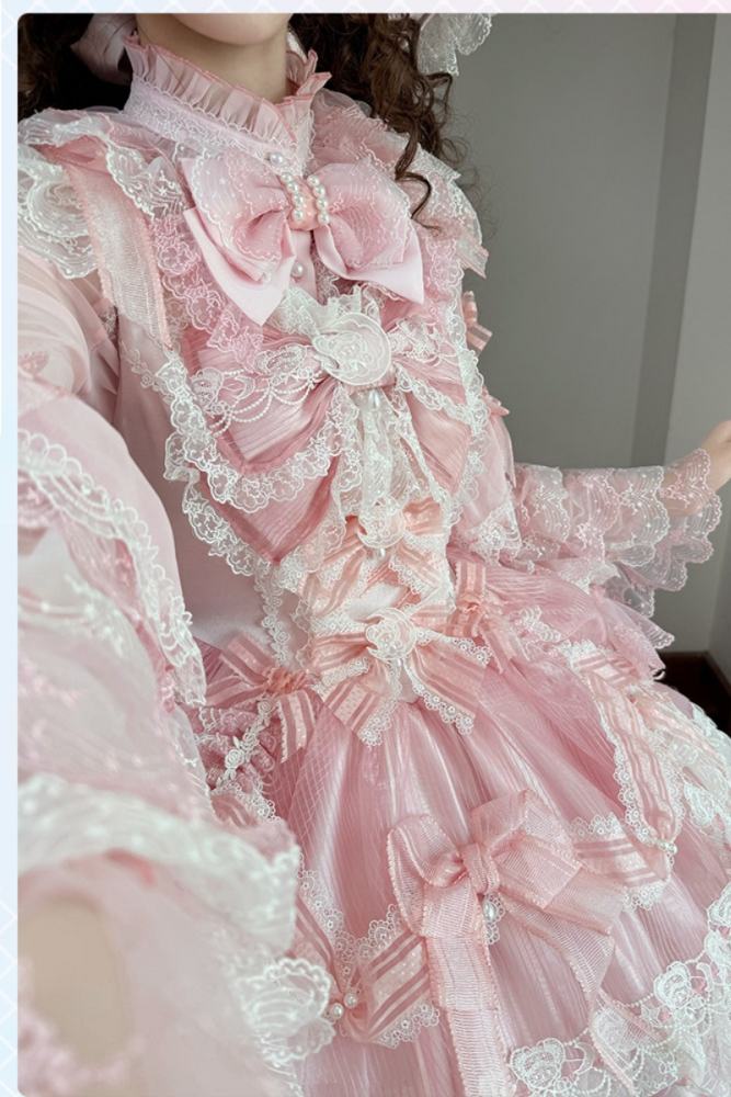 Alice Girl ～Promise Under the Galaxy～ Hime Lolita Long JSK and Blouse