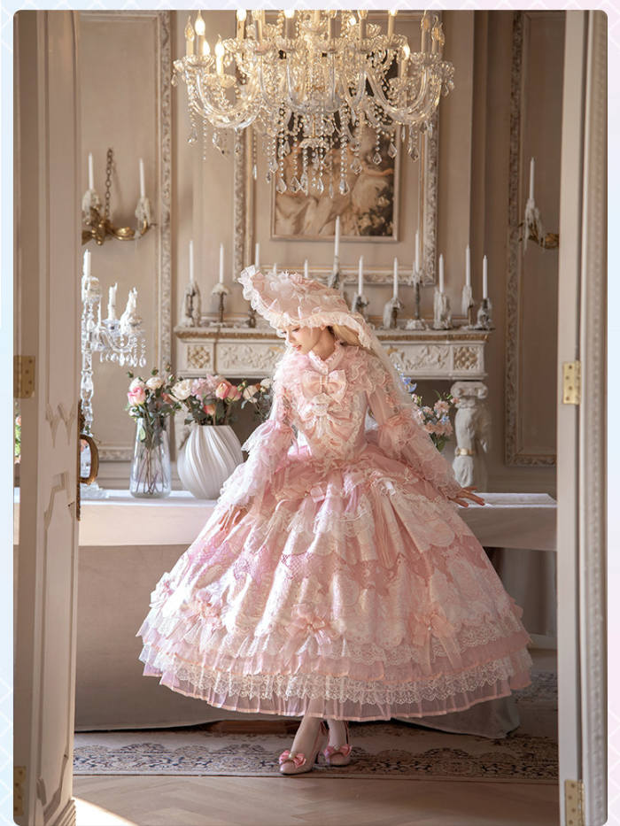 Alice Girl ～Promise Under the Galaxy～ Hime Lolita Long JSK and Blouse