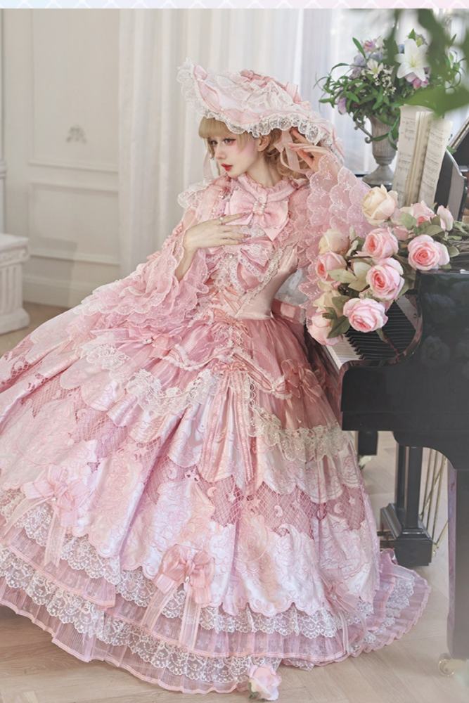 Alice Girl ～Promise Under the Galaxy～ Hime Lolita Long JSK and Blouse