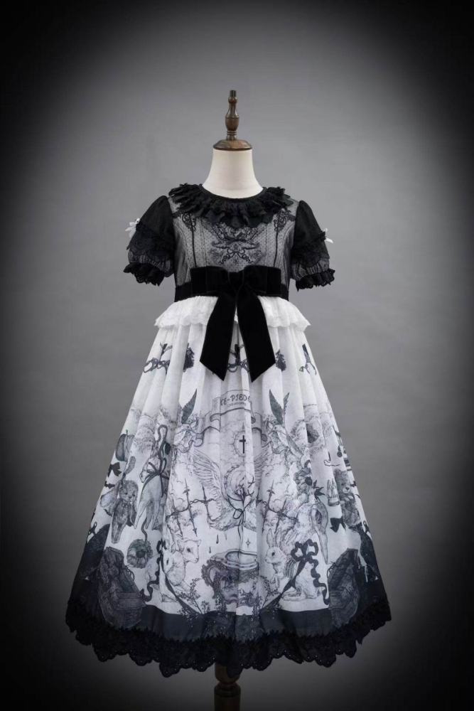 Hyq ～Symbiotic Doll～ Gothic Lolita High Waist OP
