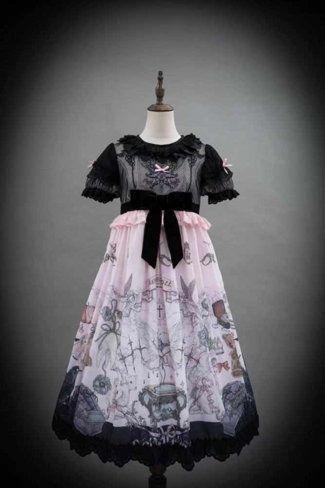 Hyq ～Symbiotic Doll～ Gothic Lolita High Waist OP
