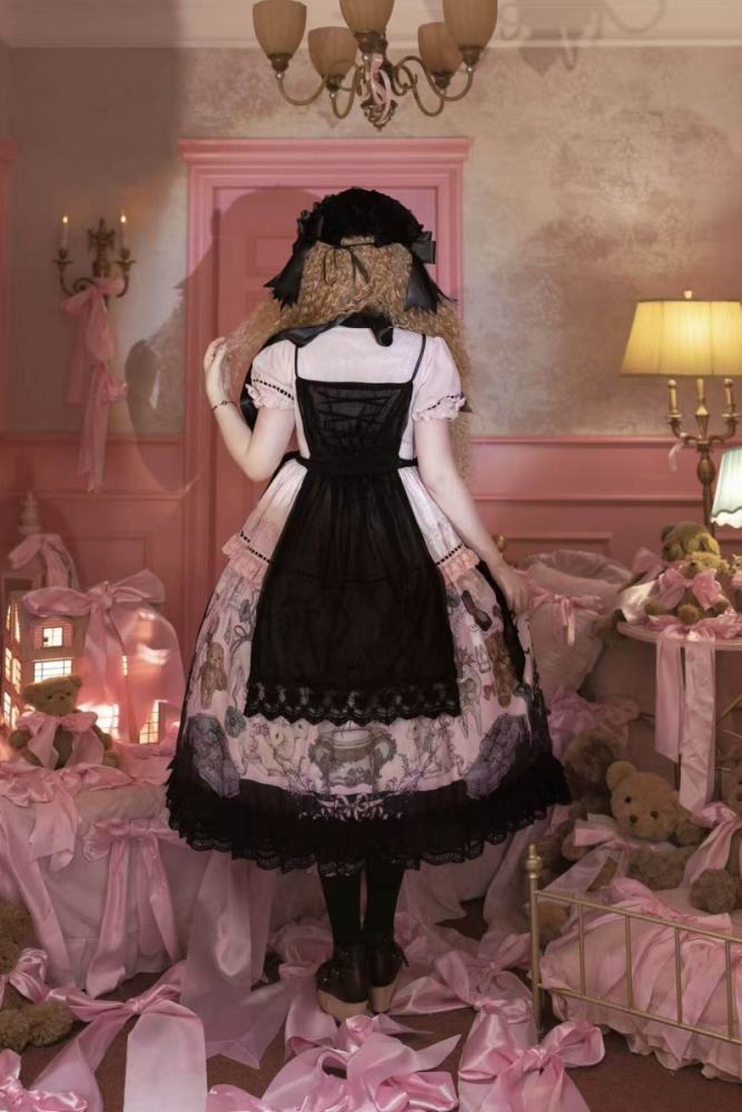 Hyq ～Symbiotic Doll～ Gothic Lolita Blouse Apron and Coat