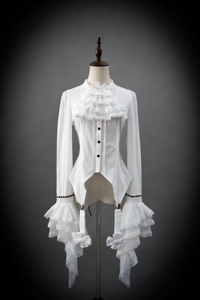 Hyq ～Symbiotic Doll～ Gothic Lolita Blouse Apron and Coat