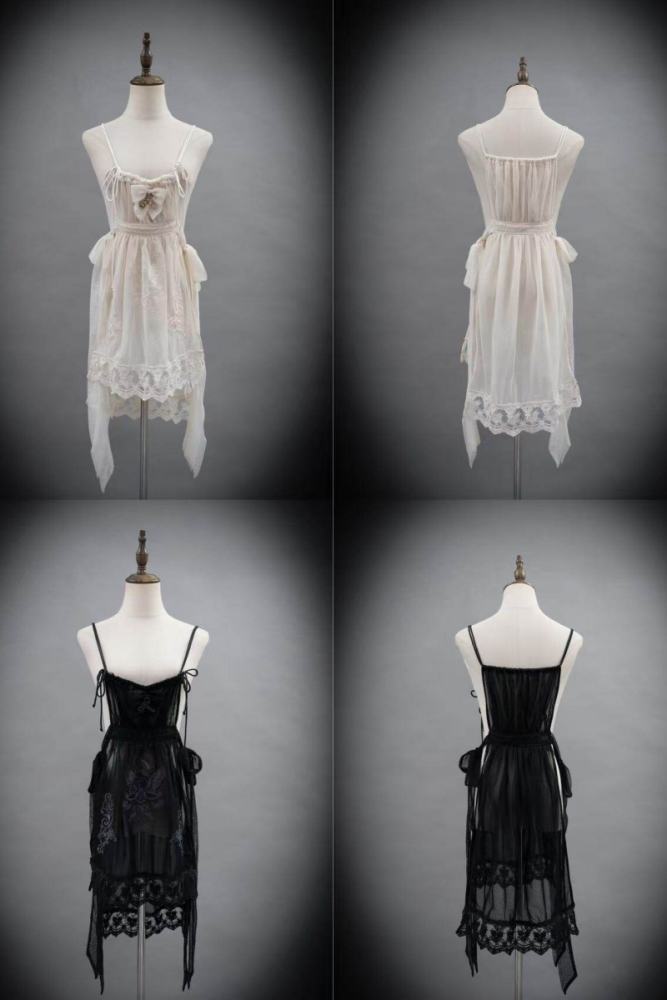 Hyq ～Symbiotic Doll～ Gothic Lolita Blouse Apron and Coat
