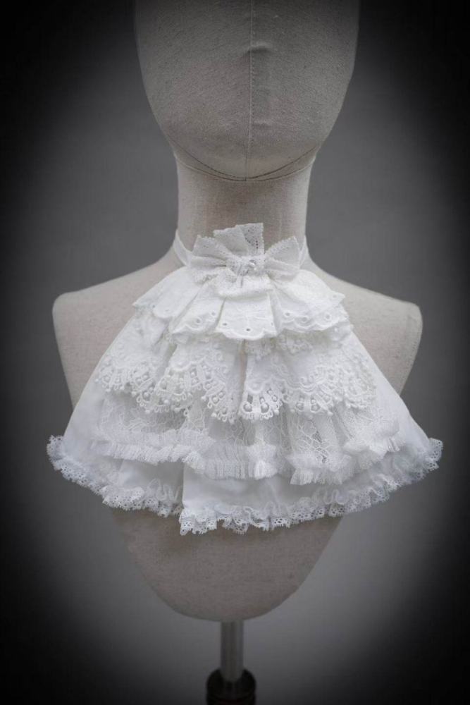 Hyq ～Symbiotic Doll～ Gothic Lolita Hairband Hat Bonnet Brooch and Necklace