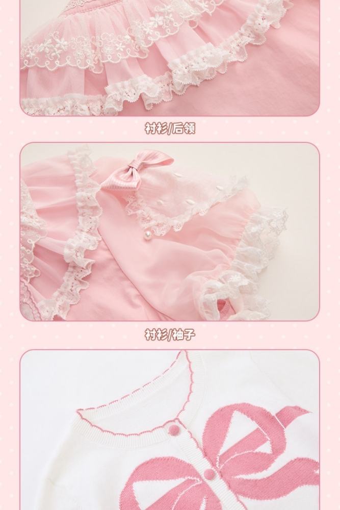 Summer Fairy ~Sanrio Collaborated My Melody~ Lolita Cardigans Blouse and Bag