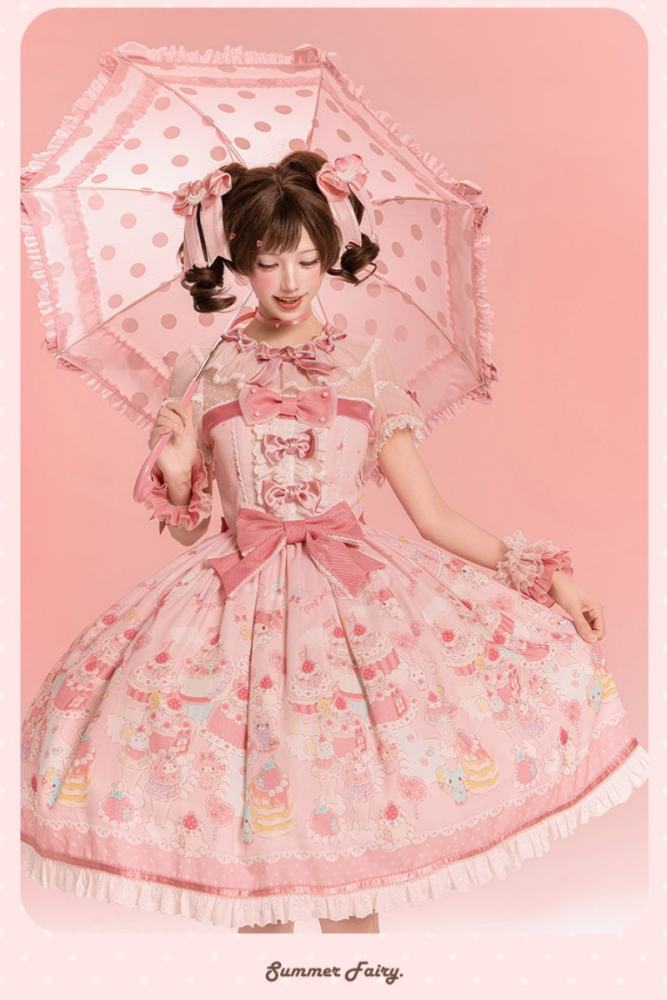 Summer Fairy ~Sanrio Collaborated My Melody~ Print Lolita OP