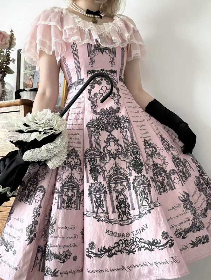 Vault Design ~Angel Garden~ Classic Lolita JSK & OP 8 Colors