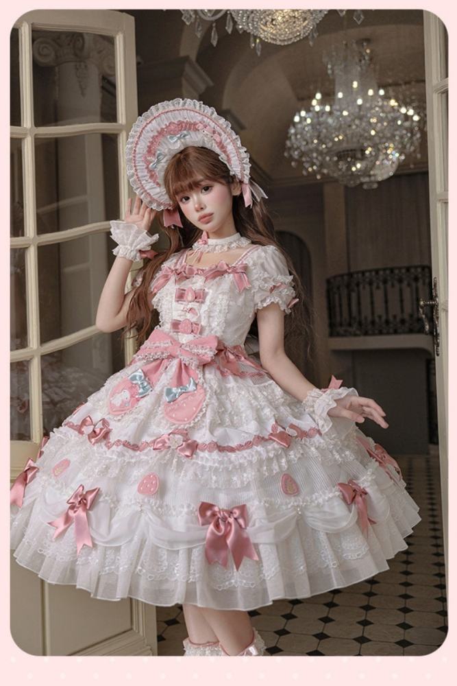Summer Fairy ~Sanrio Collaborated My Melody~ Lolita Cardigans Blouse and Bag