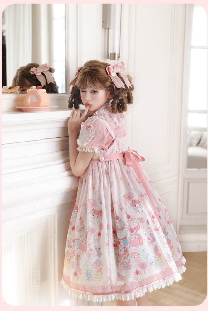 Summer Fairy ~Sanrio Collaborated My Melody~ Print Lolita OP
