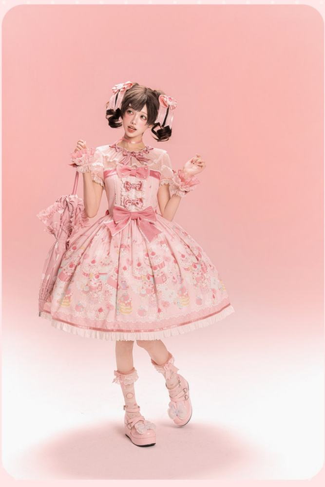 Summer Fairy ~Sanrio Collaborated My Melody~ Print Lolita OP