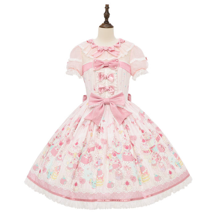 Summer Fairy ~Sanrio Collaborated My Melody~ Print Lolita OP