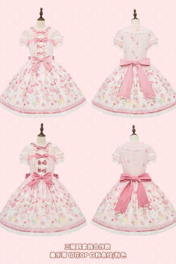 Summer Fairy ~Sanrio Collaborated My Melody~ Print Lolita OP
