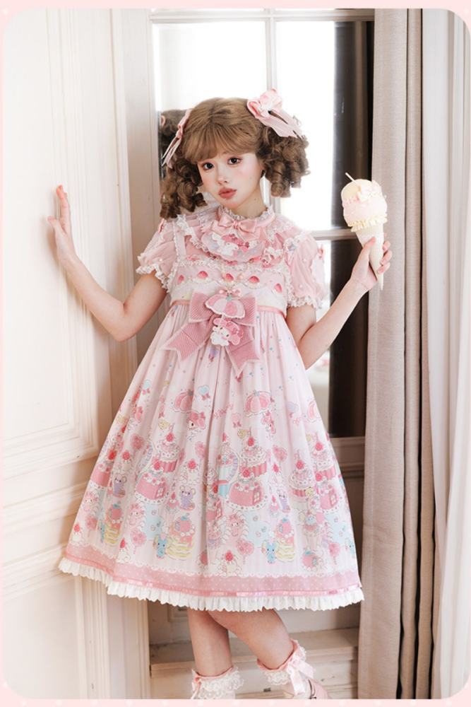 Summer Fairy ~Sanrio Collaborated My Melody~ Print Lolita OP
