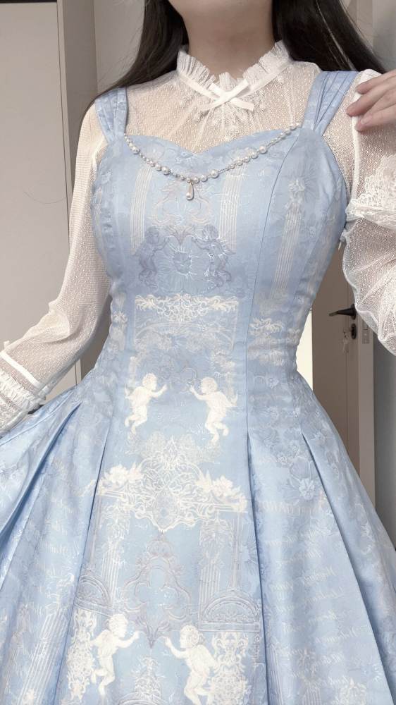 Vault Design ~Angel Garden~ Classic Lolita JSK & OP 8 Colors