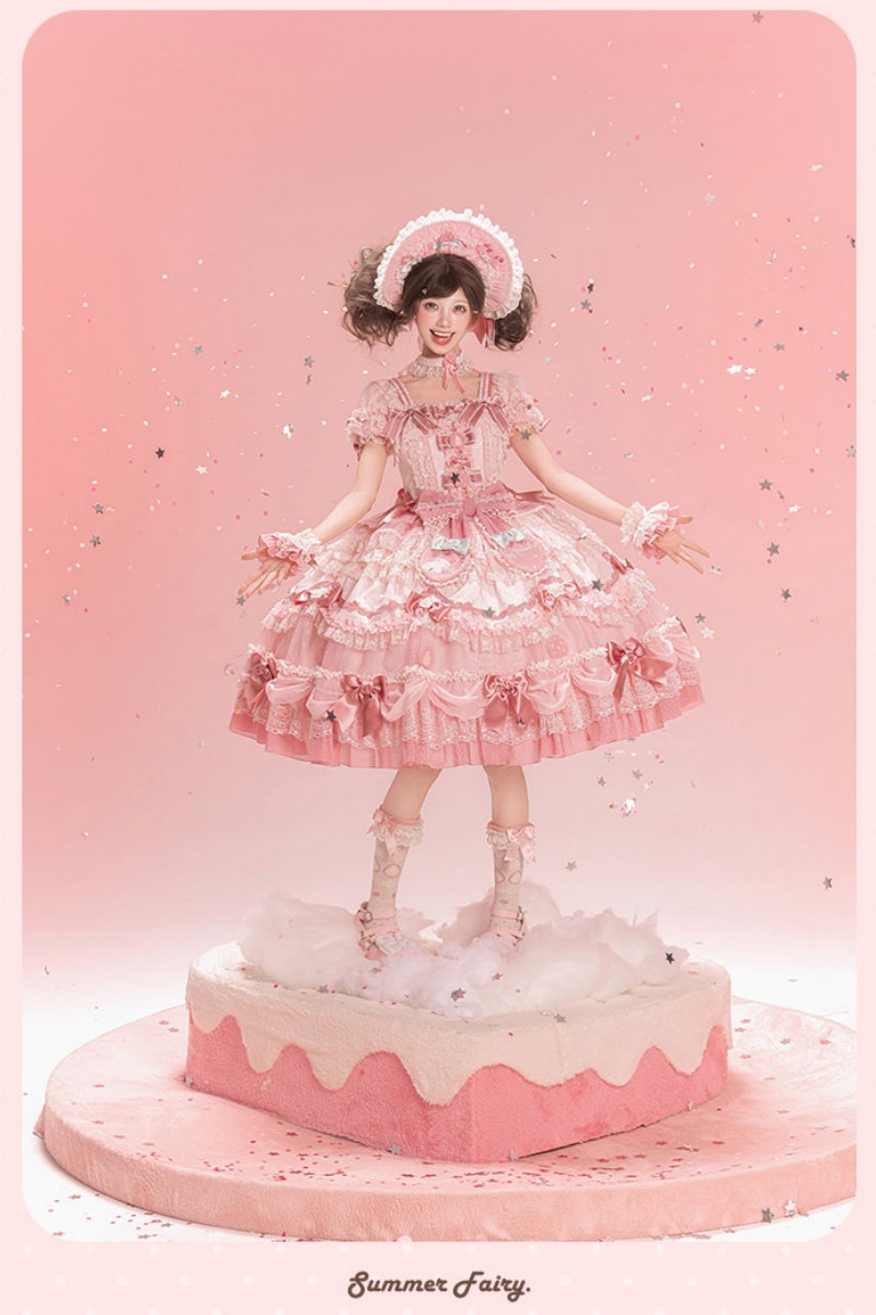 Summer Fairy ~Sanrio Collaborated My Melody~ Print Lolita OP