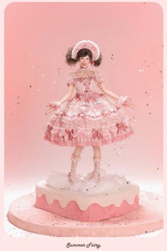Summer Fairy ~Sanrio Collaborated My Melody~ Print Lolita OP