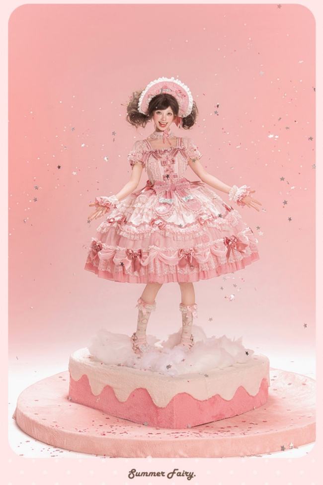 Summer Fairy ~Sanrio Collaborated My Melody~ Print Lolita OP