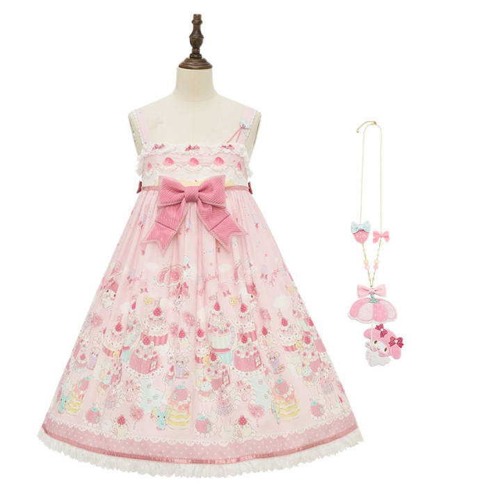 Summer Fairy ~Sanrio Collaborated My Melody~ Print Lolita JSK