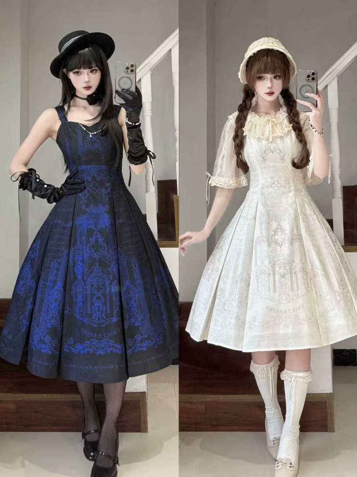 Vault Design ~Angel Garden~ Classic Lolita JSK & OP 8 Colors