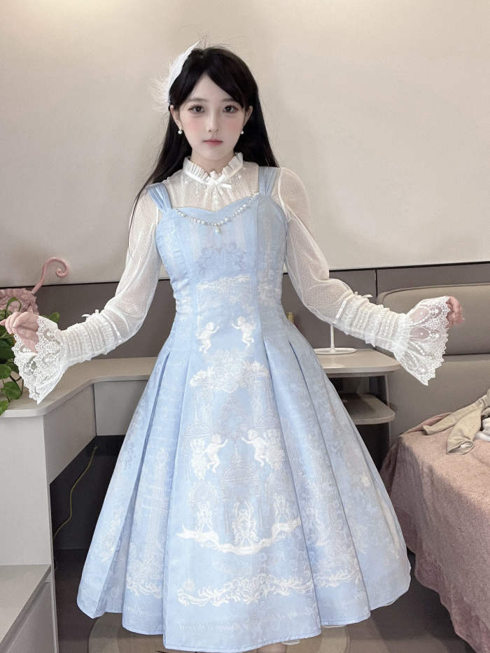 Vault Design ~Angel Garden~ Classic Lolita JSK & OP 8 Colors