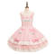 White Pink Slim JSK