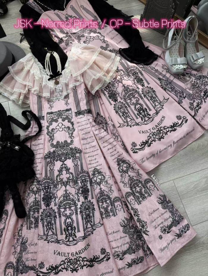 Vault Design ~Angel Garden~ Classic Lolita JSK & OP 8 Colors