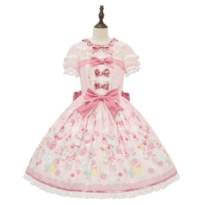 Summer Fairy ~Sanrio Collaborated My Melody~ Print Lolita OP