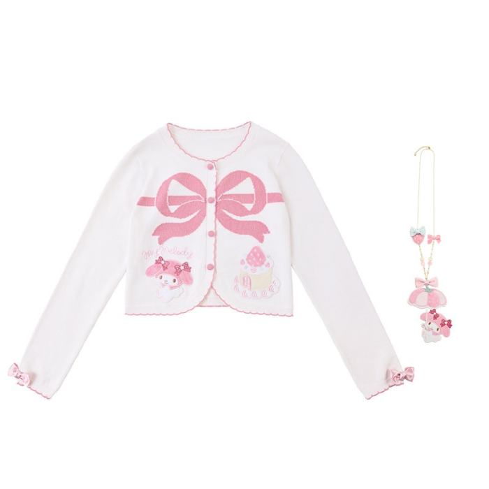 Summer Fairy ~Sanrio Collaborated My Melody~ Lolita Cardigans Blouse and Bag