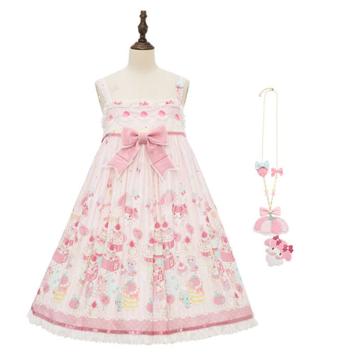 Summer Fairy ~Sanrio Collaborated My Melody~ Print Lolita JSK