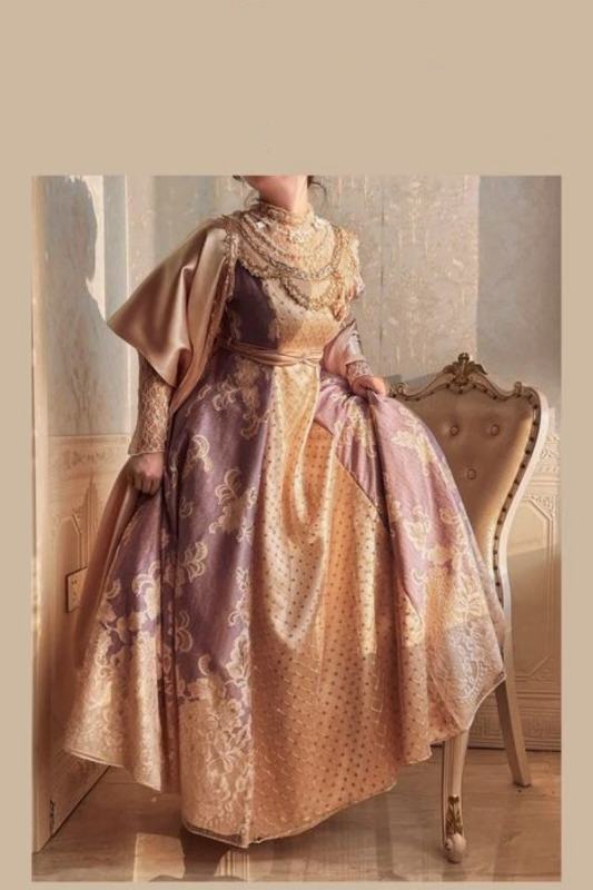 Xwc ～Sinking Twilight～ Luxury Regency Era Empire OP Dress