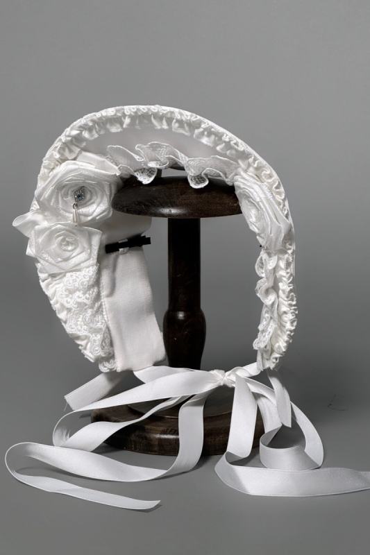 LeMiroir Saint Follower Gothic Lolita Bonnet Chain and Top Hat